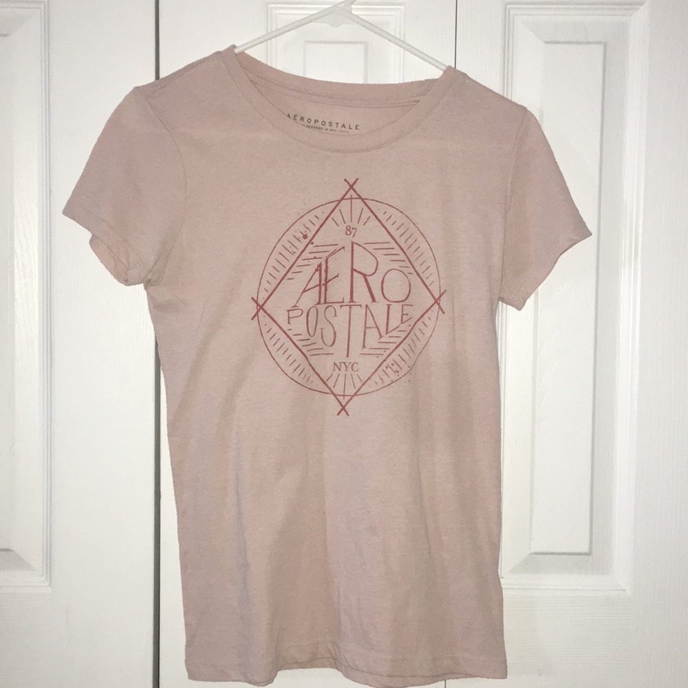 Aeropostale light pink shirt